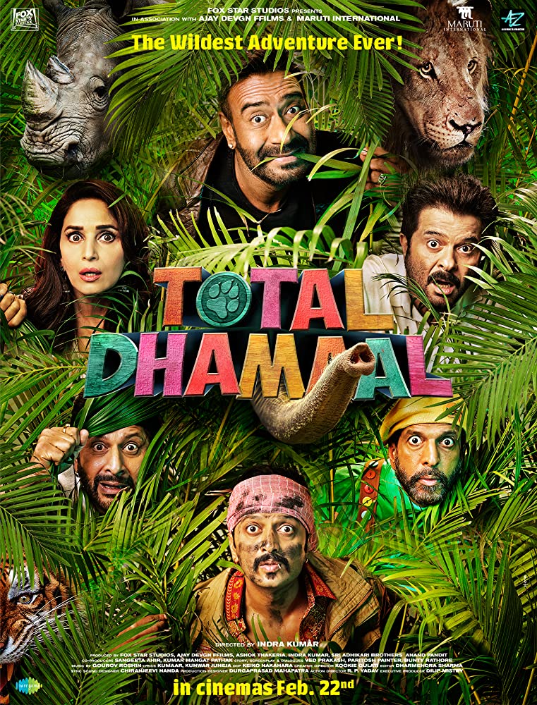 دانلود فیلم هندی همه در هم Total Dhamaal 2019 با دوبله فارسی